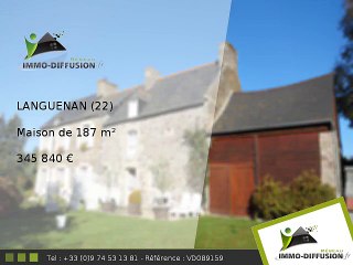 Maison A vendre Languenan 187m2 - 345 840 Euros