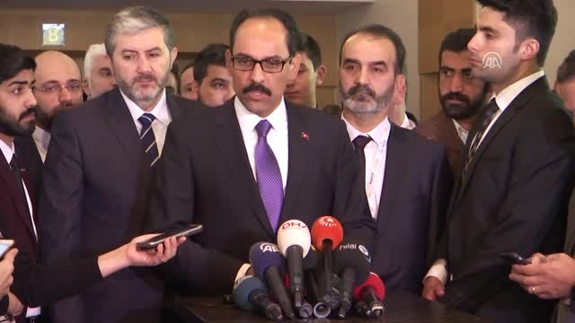 Cumhurbaşkanlığı Sözcüsü Kalın - Ikby'deki Gayrimeşru Referandum