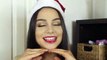Holiday Makeup Tutorial: Gold Eyes & Red Lips