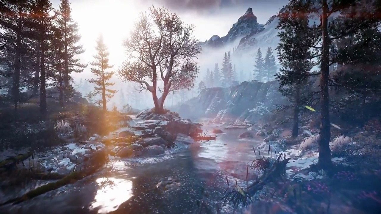 Horizon Zero Dawn The Frozen Wilds Landscapes Trailer