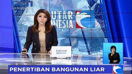 Puluhan Rumah Semi Permanen di Tebet Dirobohkan