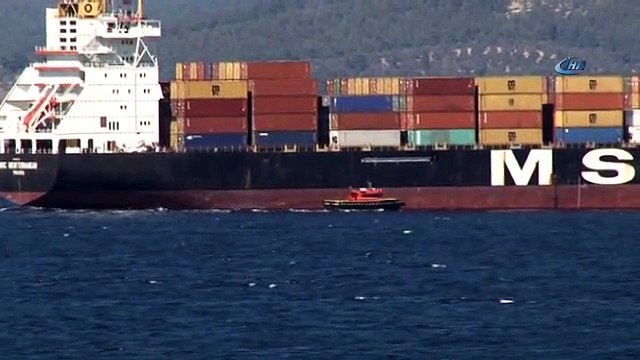 Çanakkale Boğazı'nda Gemi Arızası