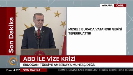 Cumhurbaşkanı Erdoğan: Böyle bir Türkiye yok artık