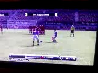 Coup franc dans pes 2008 a 25m