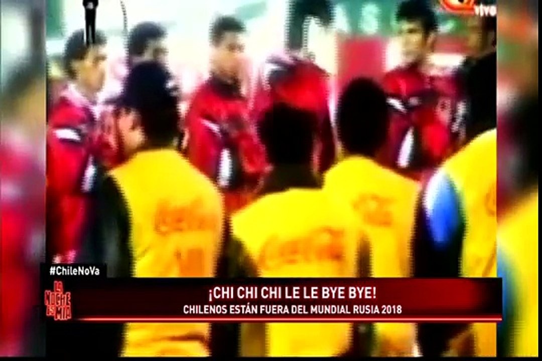 ¡Chile no va más!: selección chilena queda fuera del Mundial Rusia 2018