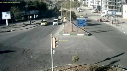 Dikkatsizlikle Gelen Trafik Kazaları Mobese Kameralarında