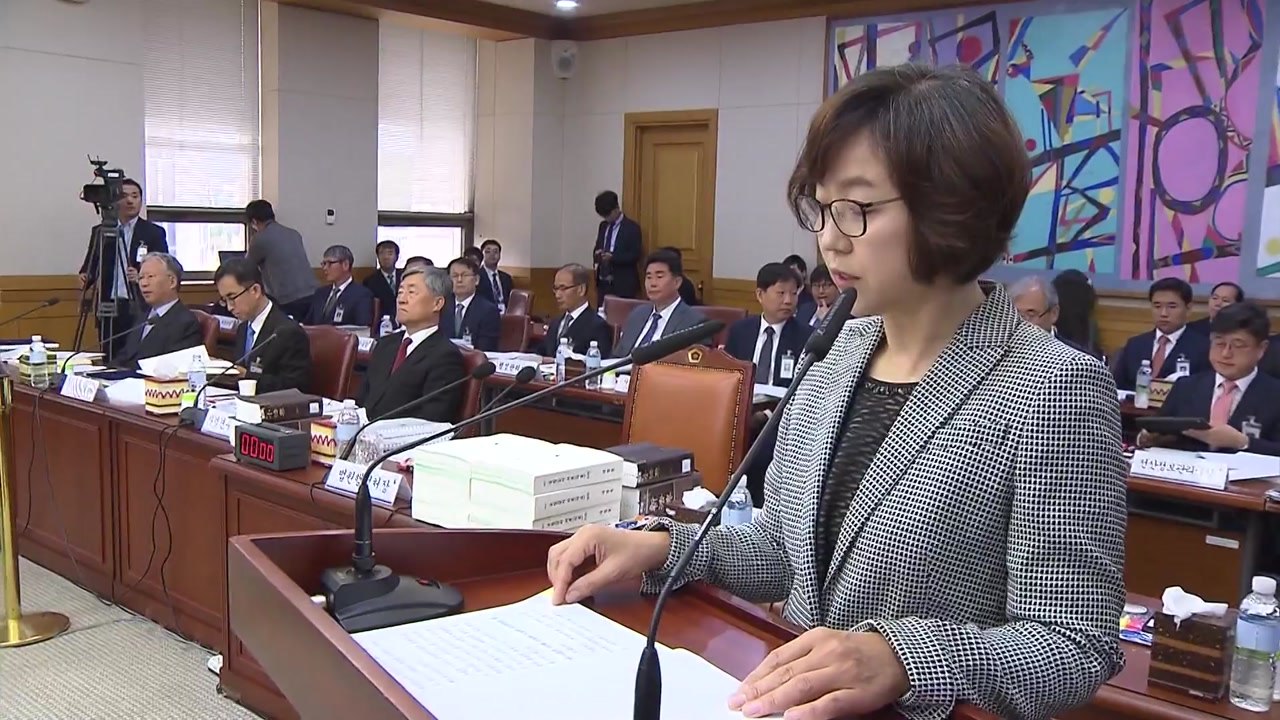 대법원 국감 '사법부 블랙리스트' 추궁...朴 구속 연장 여부 도마 / YTN