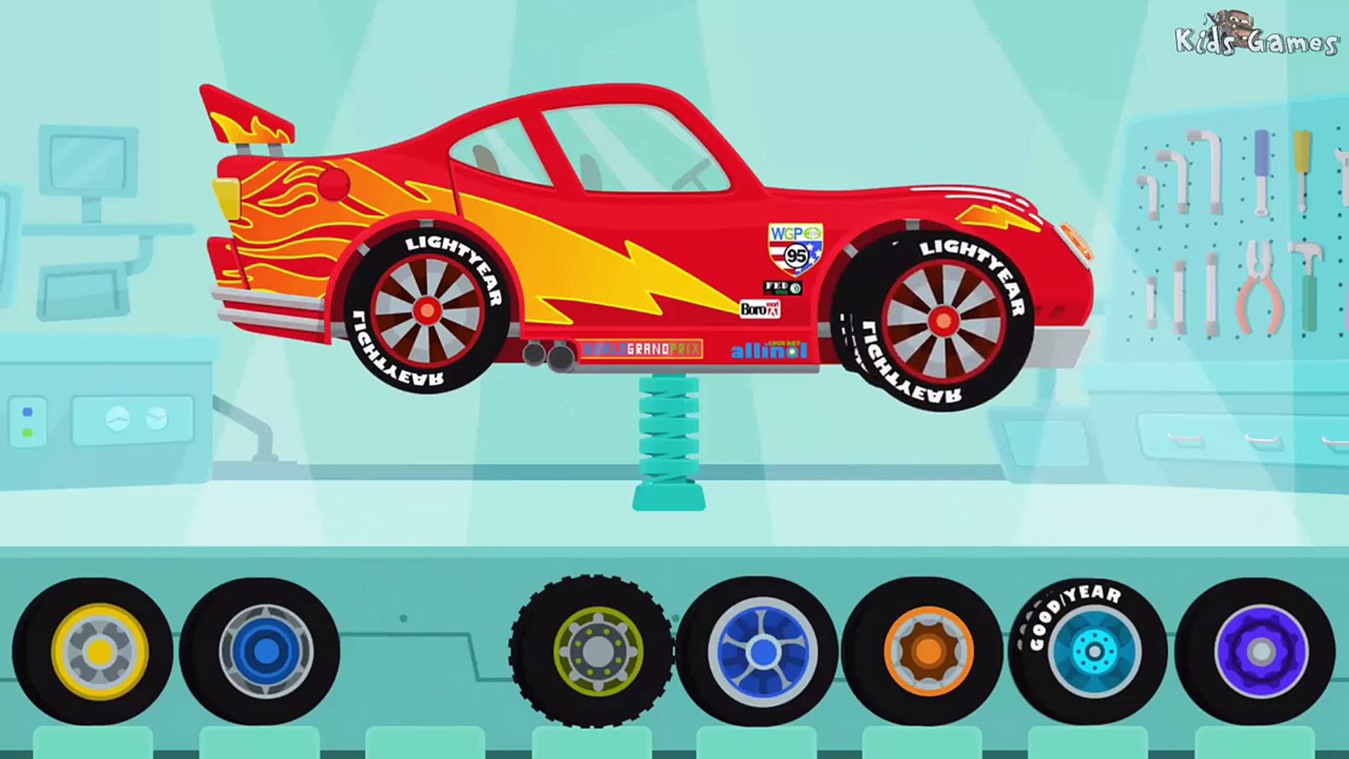 Dinosaur Cartoons - Car & Truck Driver | Cars : Lightning McQueen, Monster  Truck - Videos for Kids – Видео Dailymotion