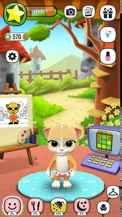 Emma The Cat Virtual Pet - Android Gameplay HD