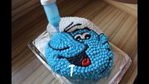 hpw to make a smurfs cake / smurfette cake / the smurfs - english