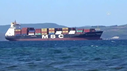 Çanakkale Boğazı'nda Gemi Arızası