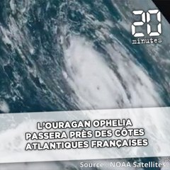 L'ouragan Ophelia passera près des côtes atlantiques françaises