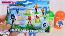Sonic Boom Balls Surprise Cups Sonic The Hedgehog Knuckles Amy Surprise Egg and Toy Collector SETC