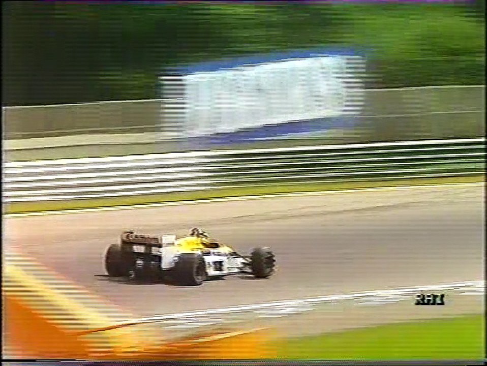 Gran Premio d'Austria 1986: Pit stop di A. Senna e ritiro di Jon. Palmer