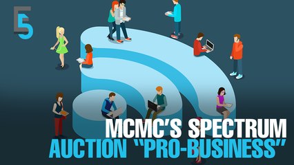 EVENING 5: MCMC spectrum auction “pro-business”