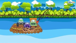 Monster Truck | Water Race | Cartoons for children | Video for kids