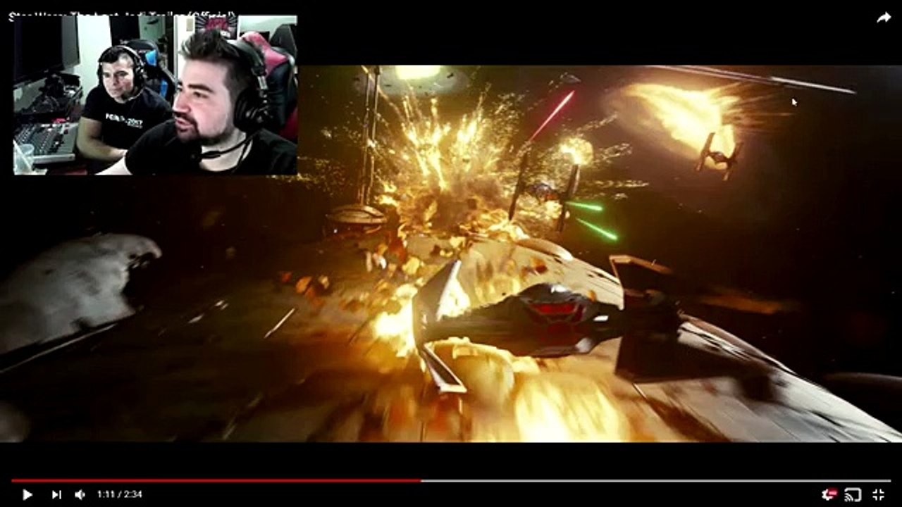 Star Wars- The Last Jedi Trailer Reaction