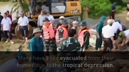 Vietnam floods and landslides leave dozens dead