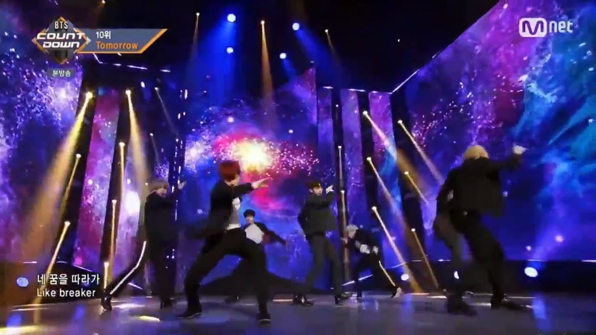 Bts Tomorrow At M Countdown Video Dailymotion