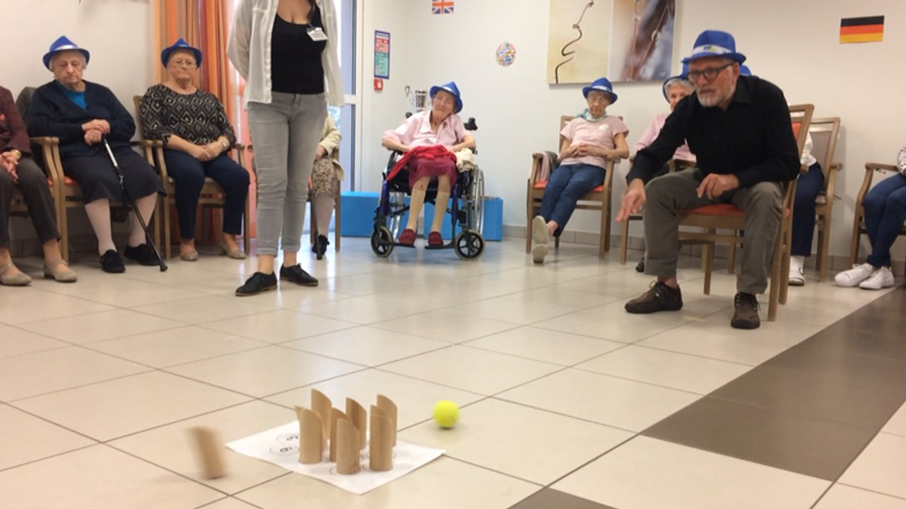 Des Olympiades intergénérationnelles à la maison de retraite d'Avranches