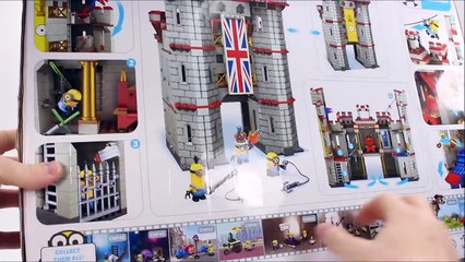 Despicable Me Minions Castle Adventure Mega Bloks w/ Kevin Stuart & Bob Speed Build