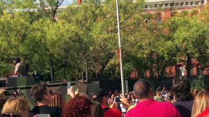 King Felipe takes part in Spain National Day Parade