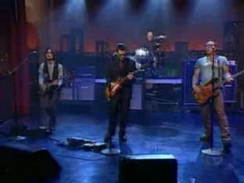 Weezer - Keep Fishin Live Letterman 2002