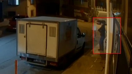 Bisiklet Hırsızlığı Güvenlik Kamerasında