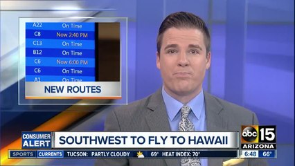 Southwest announces plans to fly to Hawaii
