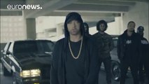 Eminem slams Trump in freestyle rap