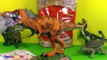 Dinosaurios para niños tyrannosaurus rex Jurassic Hunters Geoworld, videos de dinosaurios