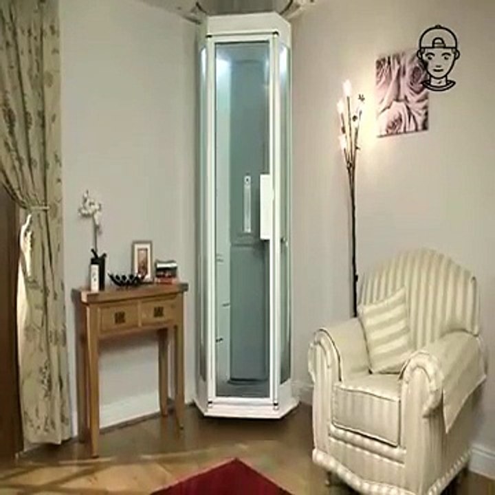 سمارٹ لفٹ جو گھر کے ایک کونے میں فکس ہو سکتی ہے جس سے آپ گھار کی ایک منزل سے دوسری منزل پہ با آسان