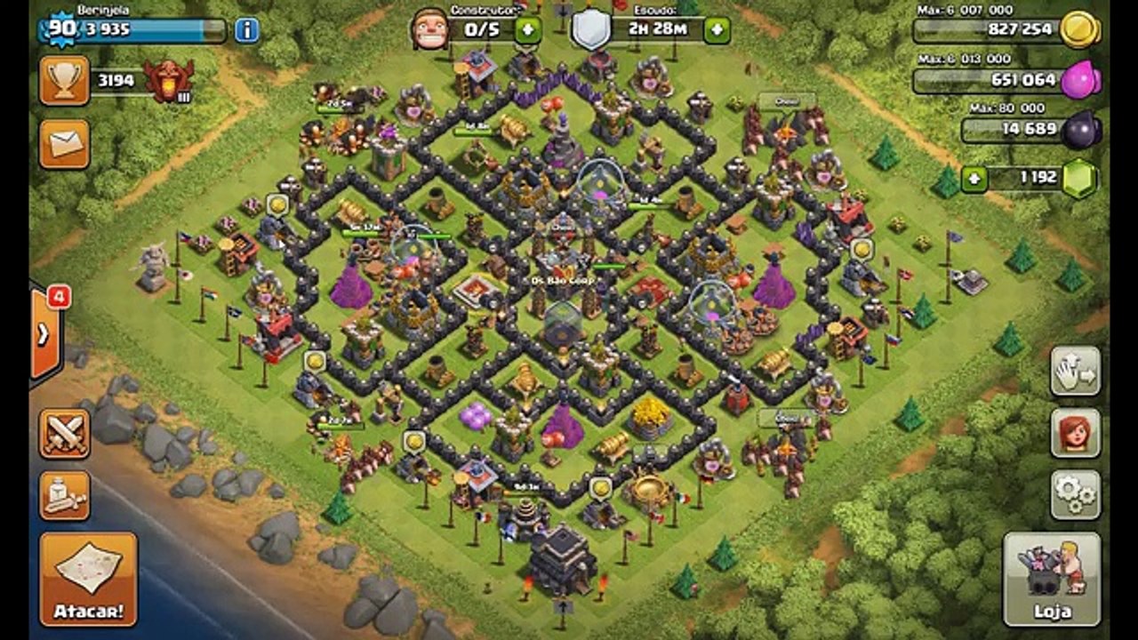 Layout War Cv9 Recente - Anti 3 Star - Clash of Clans