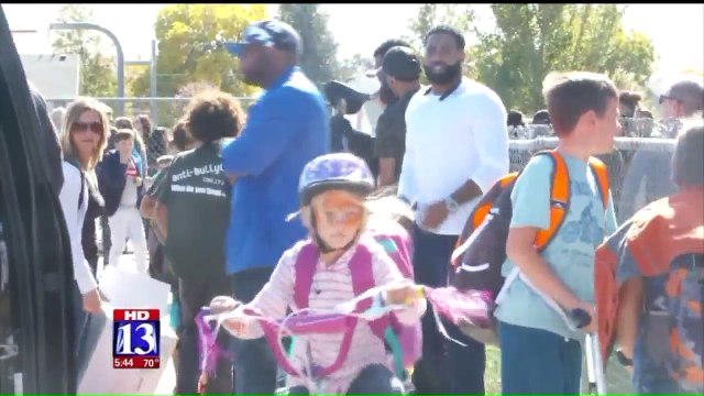 Hundreds Walk 11-Year-Old Boy Home from School After He's Bullied