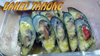 BAKED TAHONG (Baked Mussels) - Kitz Clutzina