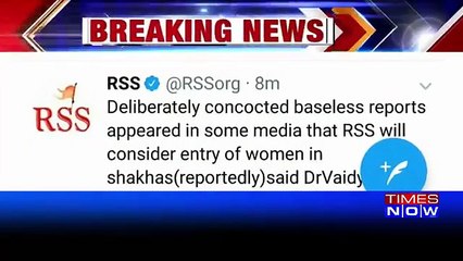 RSS Hits Out At Rahul Gandhi For His Comment On Women