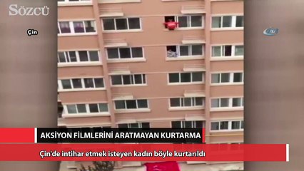 İntihar etmek isteyen kadın böyle kurtarıldı