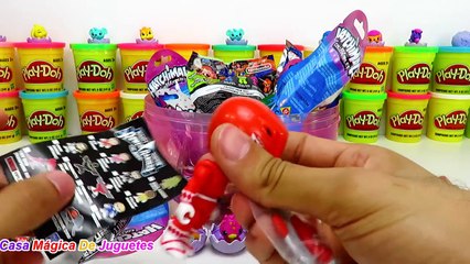 Huevo Sorpresa Gigante de Hatchimals Colleggtibles de Plastilina Play-Doh en Español