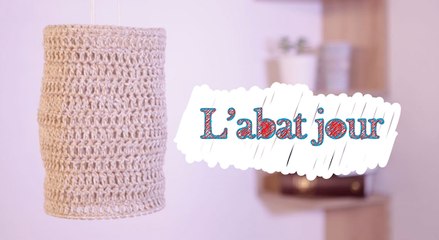 Tuto crochet : réalisez un abat-jour ultra tendance !