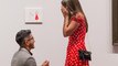 Guy Hangs Special Painting in Gallery to Help Him Propose to His Girlfriend
