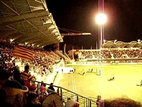 entrée des joueurs aimé Giral 9/11/2007 Hcup