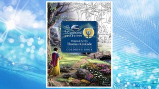 Download PDF Disney Dreams Collection Thomas Kinkade Studios Coloring Book FREE