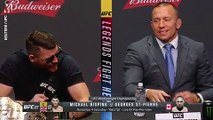 Michael Bisping and Georges St-Pierre's press conference - Metro