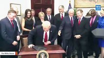 Trump Signs Executive Order On Health Care