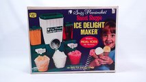 Suzy Homemaker Ice Delight Maker, I Make Snow Cones!