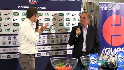 Tirage de la coupe de France 2017 Ligue de Bretagne