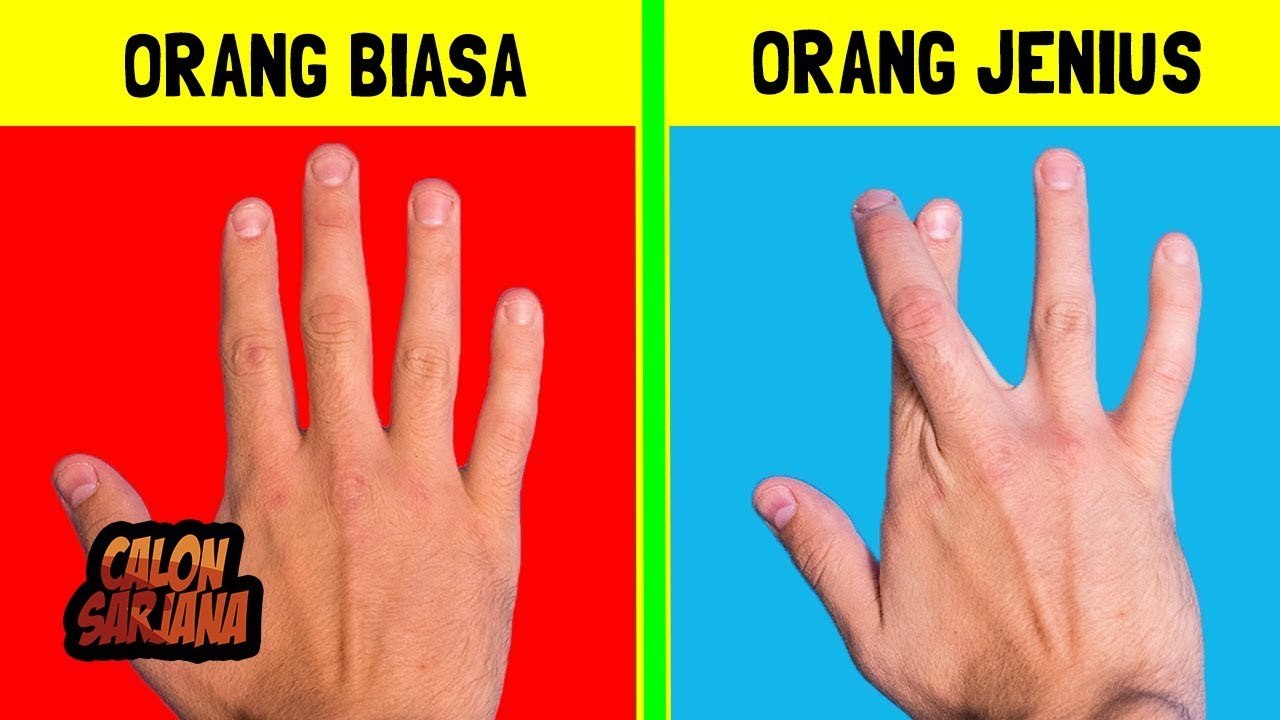 10 HAL YANG 99,9% GABISA DILAKUKAN OLEH SEMUA MANUSIA!!!