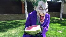 Freaky Joker Crushed Watermelon Under Car Bad Baby ДЖОКЕР РАЗДАВИЛ АРБУЗЫ Щенячий Патруль