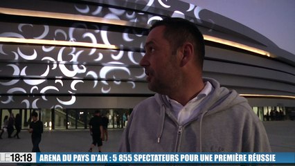 Arena du Pays d'Aix : 5 855 spectateurs pour une première réussie