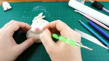 Moana: PUA the Pig Cake Topper Tutorial
